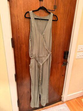 Size L Aerie Olive Green Jumpsuit